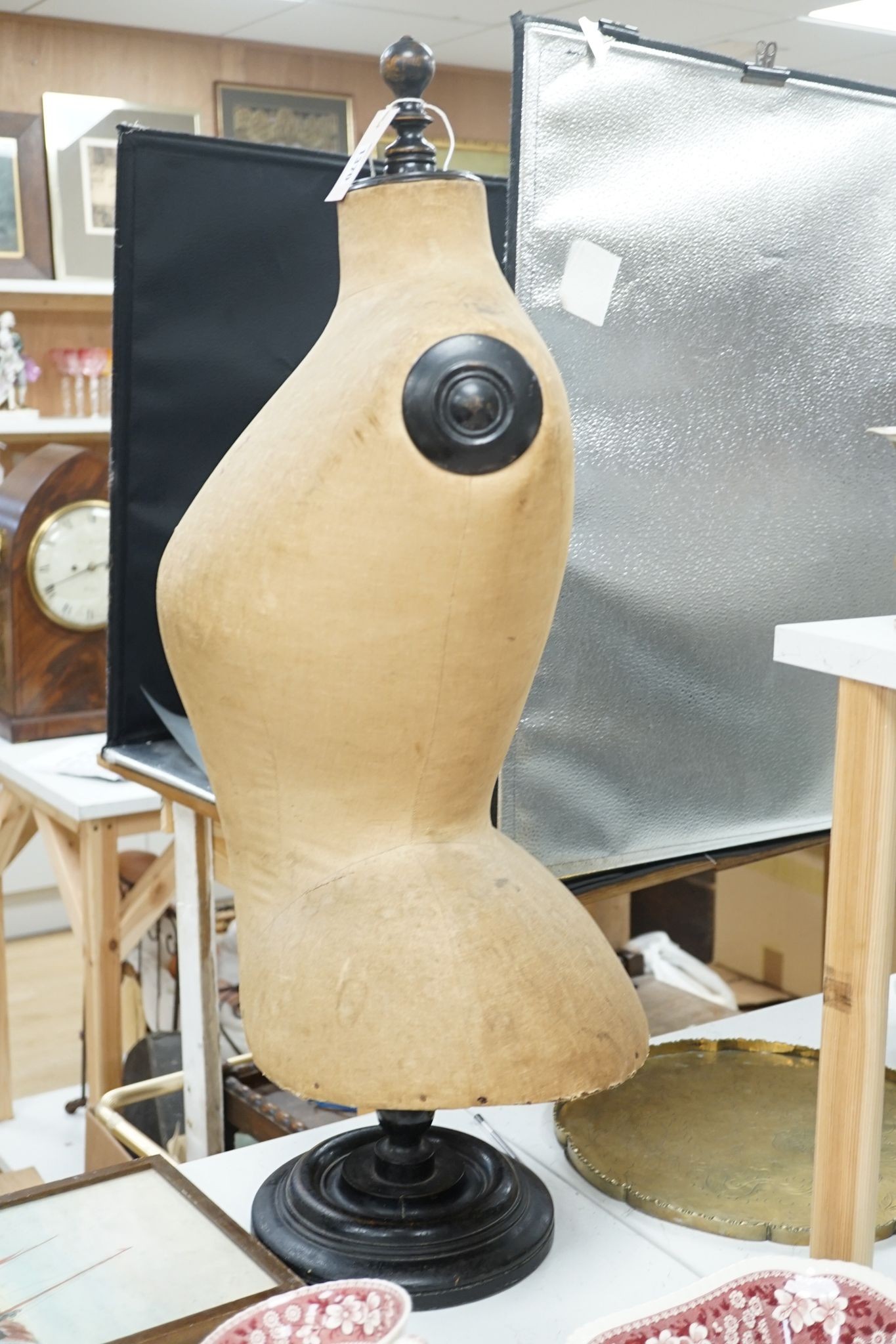 An early Stockman shop-keeper's mannequin or tailor’s dummy, 84 cm high